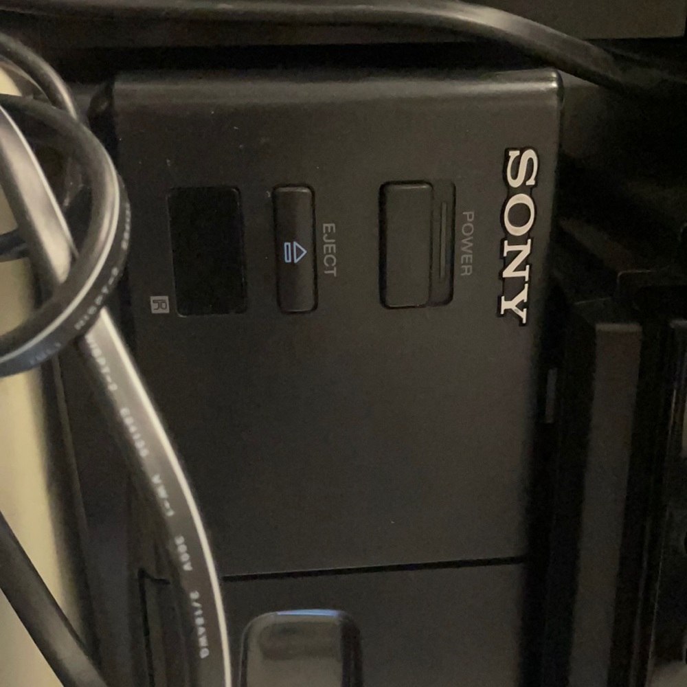 Vhs player Sony